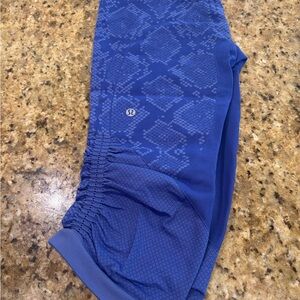 lululemon athletica Blue Patterned Leggings